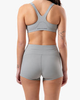WOE WOMEN'S MID-RISE INTENT SHORT 3" STONE